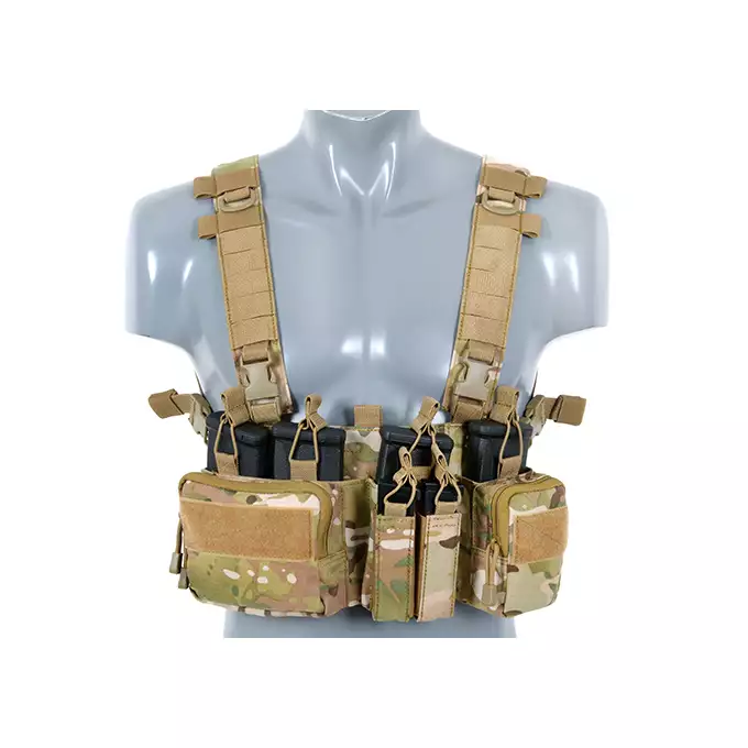 [Zestaw] Plecak z przednim panelem MOLLE - Multicamo [8FIELDS] + Buckle Up Recce/Sniper Chest Rig - Multicamo [8FIELDS]