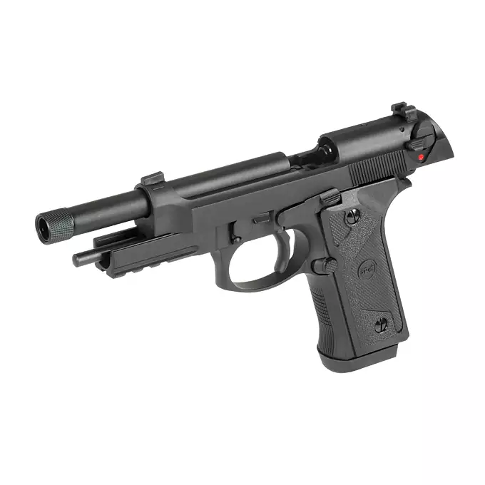 [Zestaw] SR9A3 (Dual Powered GAS/CO2) - Black [SRC] + 20-kulkowy magazynek na CO2 do SR9A3 [SRC]