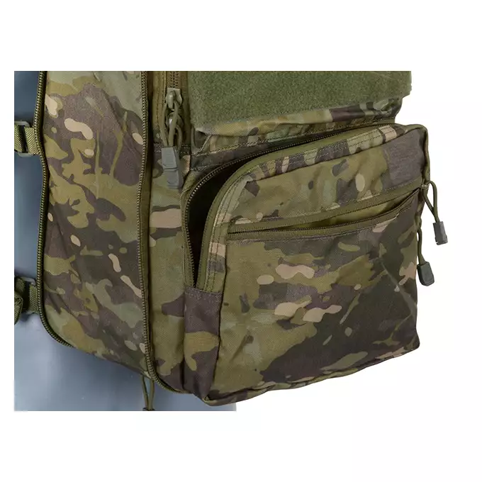[Zestaw] Plecak z przednim panelem MOLLE - Black [8FIELDS] + Buckle Up Recce/Sniper Chest Rig - Black [8FIELDS]