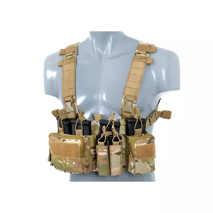 [Zestaw] Plecak z przednim panelem MOLLE - Multicamo [8FIELDS] + Buckle Up Recce/Sniper Chest Rig - Multicamo [8FIELDS]