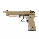 [Zestaw] SR9A3 (Dual Powered GAS/CO2) - Tan [SRC] + 20-kulkowy magazynek na Green Gaz do SR9A3 [SRC]