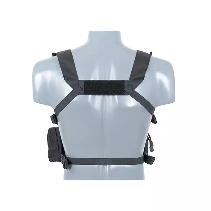[Zestaw] Plecak z przednim panelem MOLLE - Black [8FIELDS] + Buckle Up Recce/Sniper Chest Rig - Black [8FIELDS]