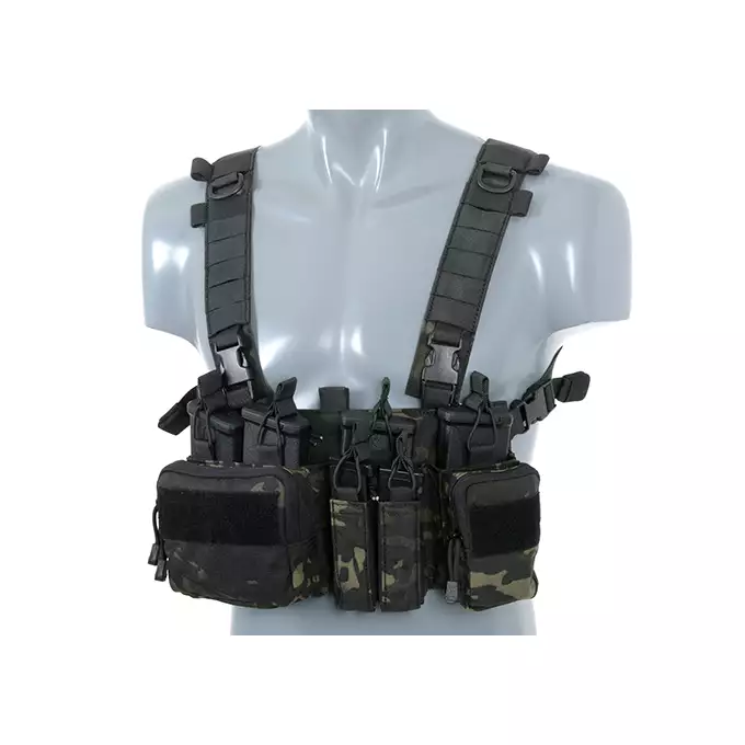 [Zestaw] Plecak z przednim panelem MOLLE - MB [8FIELDS] + Buckle Up Recce/Sniper Chest Rig - MB [8FIELDS]