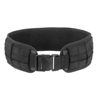 [Zestaw] Bojowy pas biodrowy MOLLE (XXL) - Black [8FIELDS] + Uniwersalne szelki taktyczne do pasa - Black [8FIELDS]