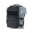 [Zestaw] Plecak z przednim panelem MOLLE - Black [8FIELDS] + Buckle Up Recce/Sniper Chest Rig - Black [8FIELDS]