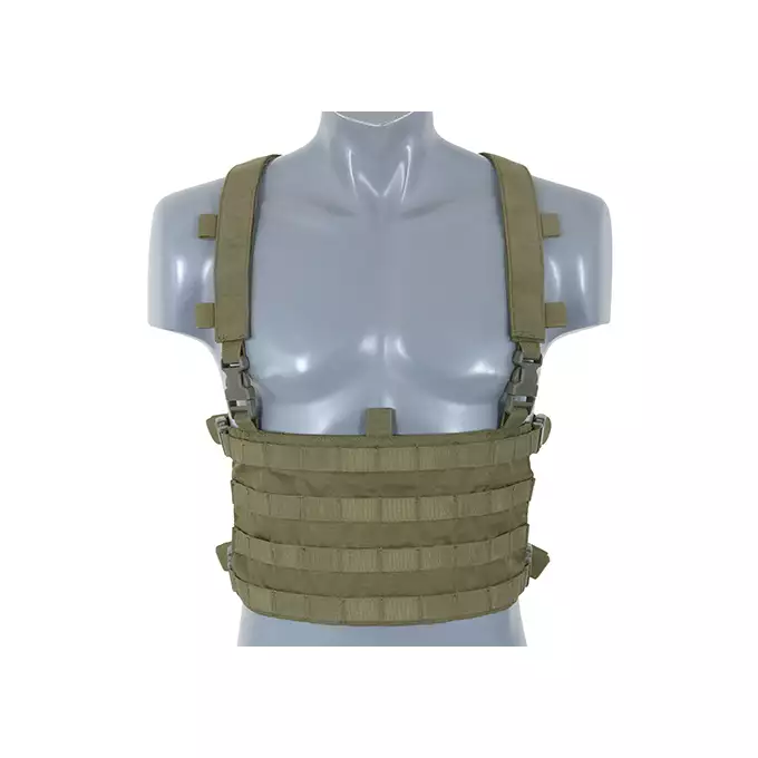 [Zestaw] Plecak z przednim panelem MOLLE - Olive [8FIELDS] + Buckle Up Chest Rig V3 - Olive [8FIELDS]