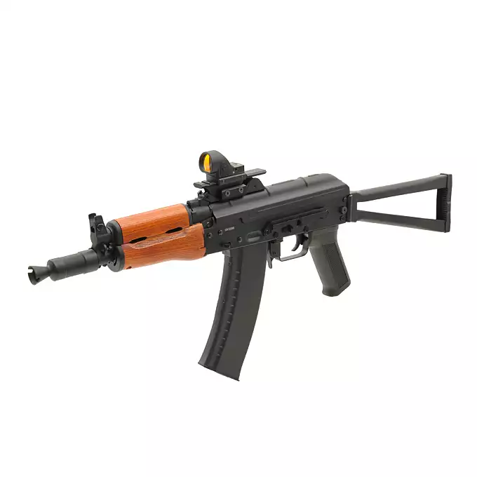 Przedłużona szyna montażowa na kolimator do AKS-74U - Black [5KU]