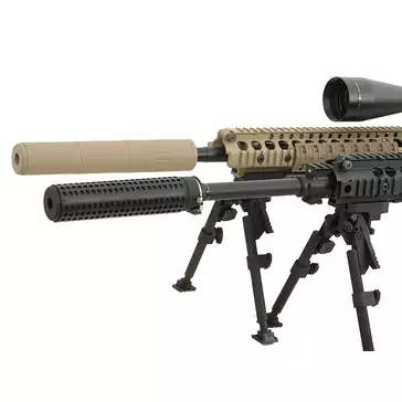 QD Silencer with Flash Hider - Black