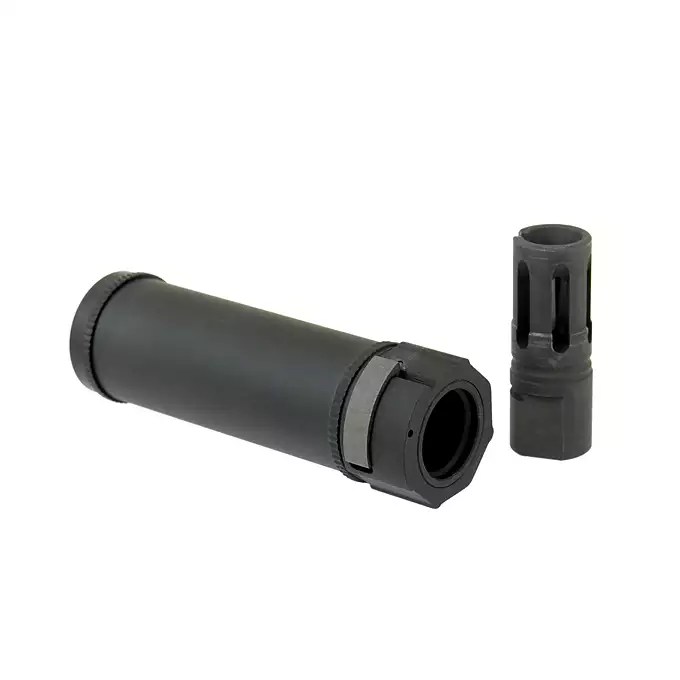126mm QD Silencer w/ flash hider - Black