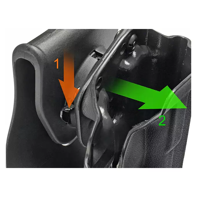 Adapter biodrowy z szybkim mocowaniem - Black [BLUETAC]