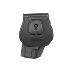 Quick Attachment Kydex 1911 Holster - Black [BLUETAC]