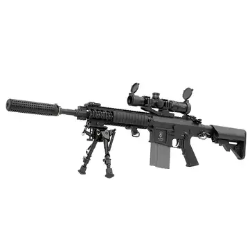 QD Silencer with Flash Hider - Black