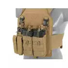 Buckle Up Triple 5.56/Pistol Pouch Panel - MC