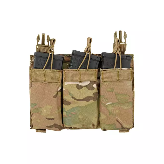 Buckle Up potrójna ładownica na magazynki 5.56 - Multicamo [8FIELDS]
