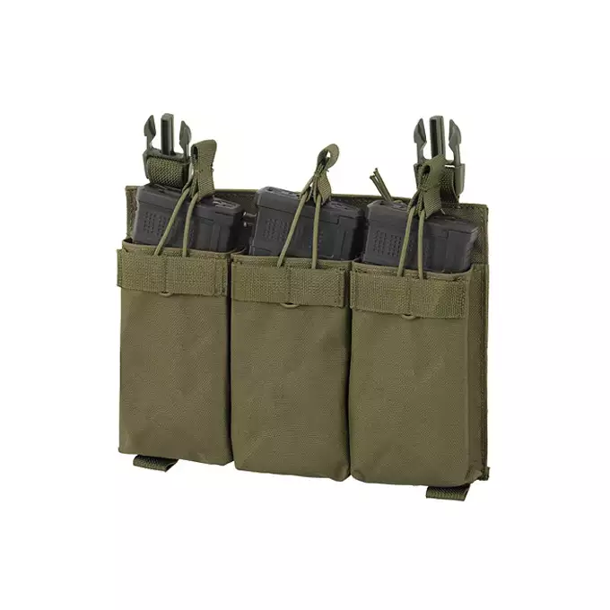 Buckle Up potrójna ładownica na magazynki 5.56 - Olive [8FIELDS]