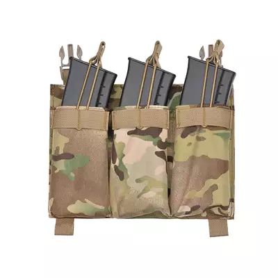 Buckle Up Triple 5.56 Pouch Panel - Multicamo [8FIELDS]