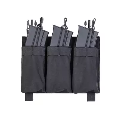 Buckle Up Triple 5.56 Pouch Panel - Black [8FIELDS]