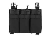Buckle Up potrójna ładownica na magazynki 5.56 - Black [8FIELDS]