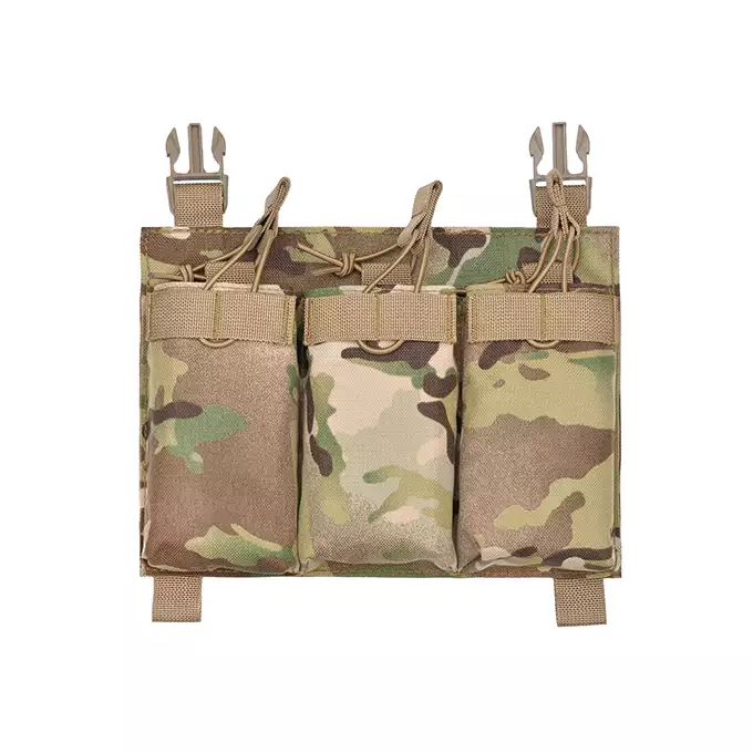 Buckle Up Triple 5.56 Pouch Panel - Multicamo [8FIELDS]