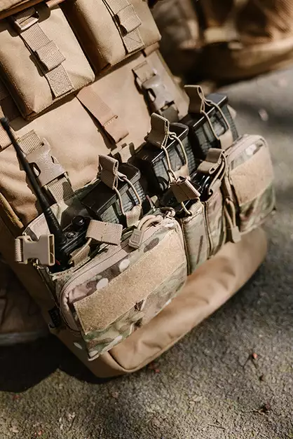 Buckle Up Recce/Sniper Chest Rig - Multicamo [8FIELDS]