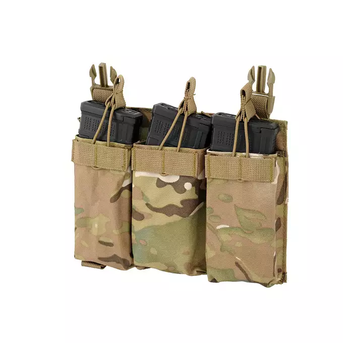 Buckle Up potrójna ładownica na magazynki 5.56 - Multicamo [8FIELDS]