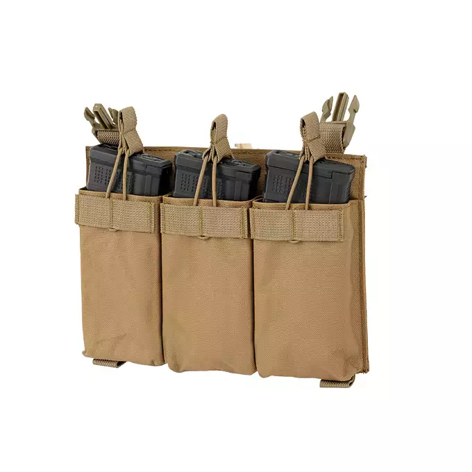 Buckle Up potrójna ładownica na magazynki 5.56 - Coyote [8FIELDS]