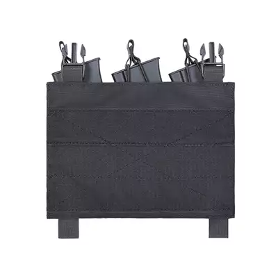 Buckle Up Triple 5.56 Pouch Panel - Black [8FIELDS]