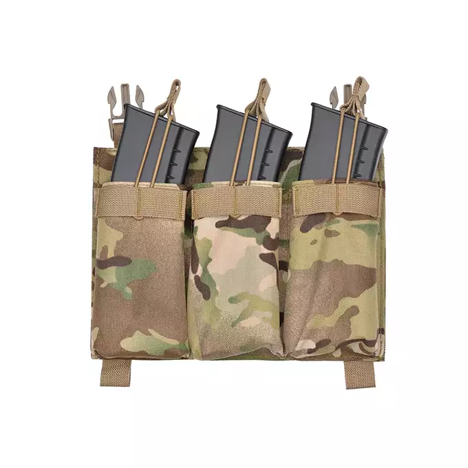 Buckle Up Triple 5.56 Pouch Panel - Multicamo [8FIELDS]