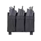 Buckle Up Triple 5.56 Pouch Panel - Black [8FIELDS]