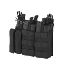 Buckle Up Triple 5.56/Pistol Pouch Panel - BK
