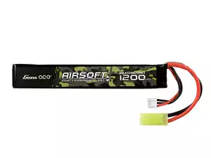 Akumulator airsoftowy 25C 1200mAh 2S1P 7.4V LiPo mini Tamiya