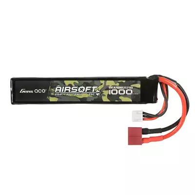 Batterie LiPo Gens Ace 25C 1000mAh 2S1P 7.4V T-Plug