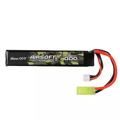 Batterie LiPo Gens Ace 25C 1500mAh 2S1P 7.4V mini Tamiya - Taiwangun UE