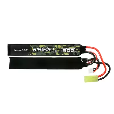 Batterie Lipo Gens Ace 25C 1300mAh 2S1P 7.4V mini Tamiya