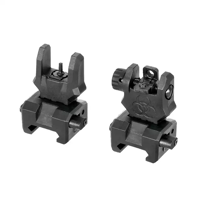 Front and Rear Sight Set - Black [FMA]