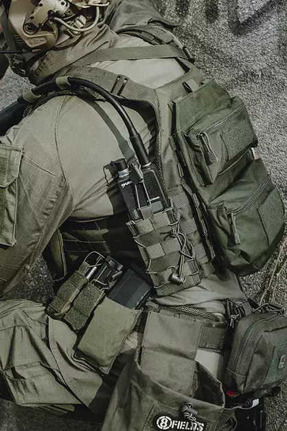 Open-Top Radio Pouch - Olive [8FIELDS]