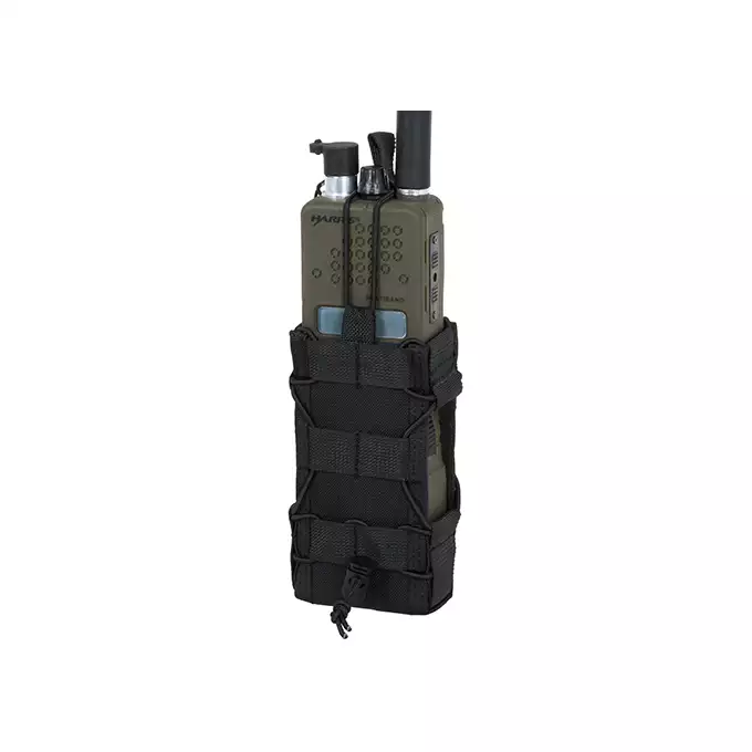 Open-Top Radio Pouch - Black [8FIELDS]