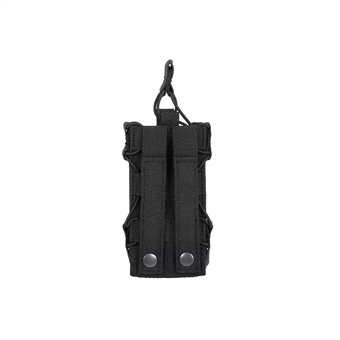 Open-Top Radio Pouch - Black [8FIELDS]