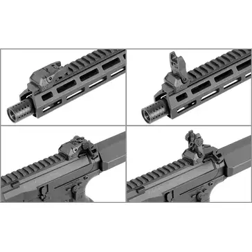 M904L Falcon 3.0 ETU Airsoft Rifle - Black [Double Eagle]