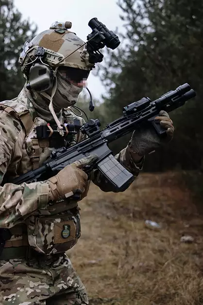 Karabinek ASG M904F Falcon 3.0 ETU - Black [Double Eagle]