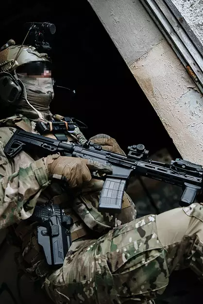 Karabinek ASG M904F Falcon 3.0 ETU - Black [Double Eagle]