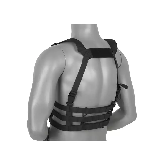 Szkieletowy Chest Rig - Black [8FIELDS]