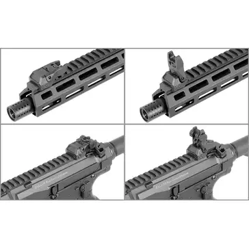 M904F Falcon 3.0 ETU Airsoft Rifle - Black [Double Eagle]