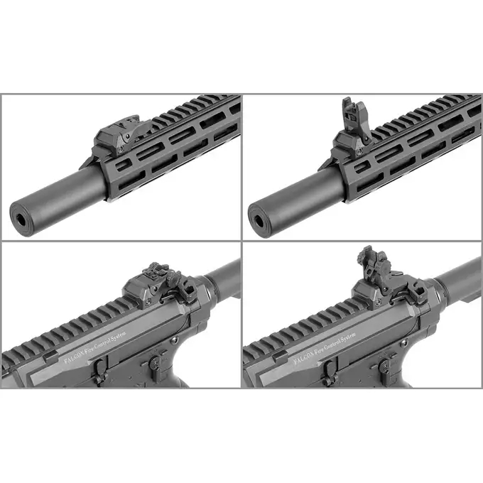 M904H Falcon 3.0 ETU Airsoft Rifle - Black [Double Eagle]
