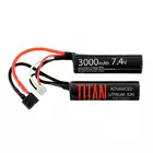 Batería Li-ion 3000mAh 7.4v Nunchuck T-Plug 16C [Titan]