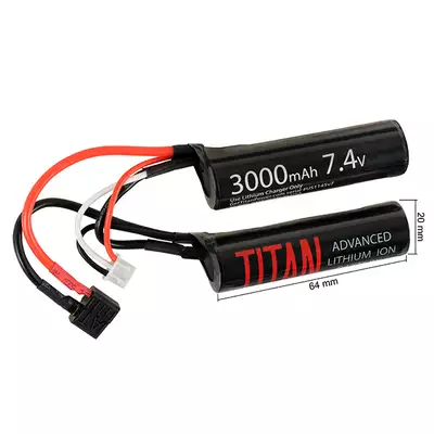 Akumulator Li-ion 3000mAh 7.4v Nunchuck T-Plug 16C [Titan]