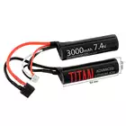 Batería Li-ion 3000mAh 7.4v Nunchuck T-Plug 16C [Titan]