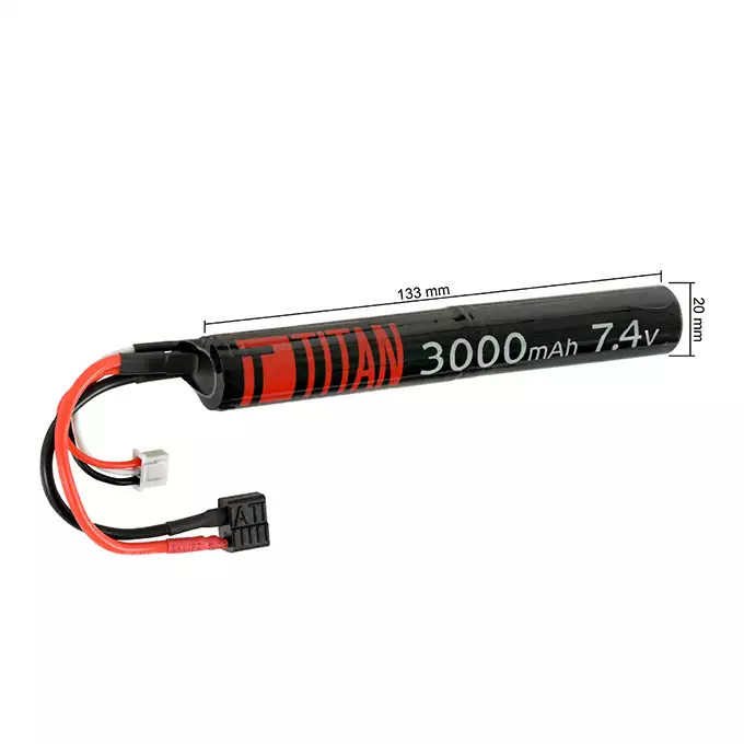 Akumulator Li-ion 3000mAh 7.4v Stick T-Plug 16C [Titan]