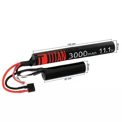Akumulator Li-ion 3000mAh 11.1v Nunchuck T-Plug 16C [Titan]