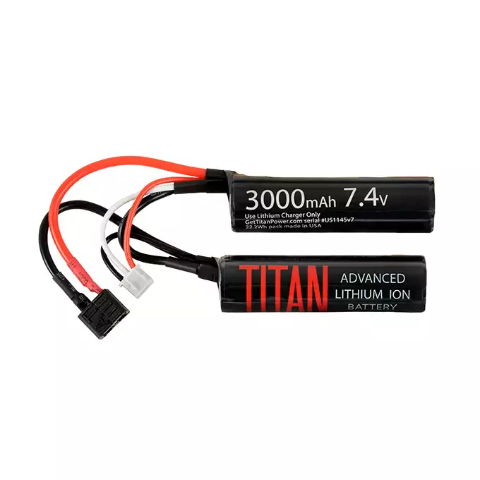 Batería Li-ion 3000mAh 7.4v Nunchuck T-Plug 16C [Titan]